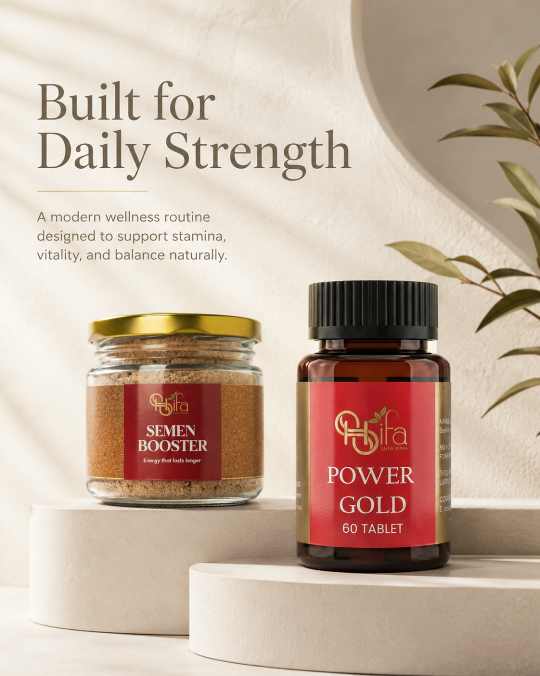 Semen Booster and Power Gold