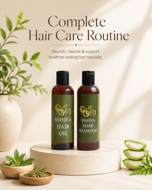 Hair Oil + Hair Shampoo